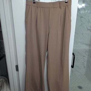 HALARA Men's Classic Tan Dress Pants